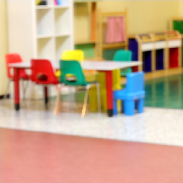 inside a kindergarten room